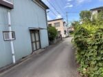 前面道路です！
