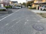 前面道路です！